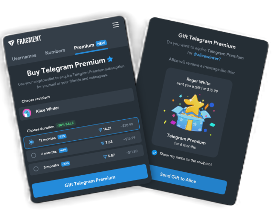 Telegram Stars and Premium